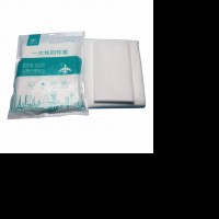 Clean Hotel Disposable Non-woven Biodegradable Bed Sheets Bedding Set